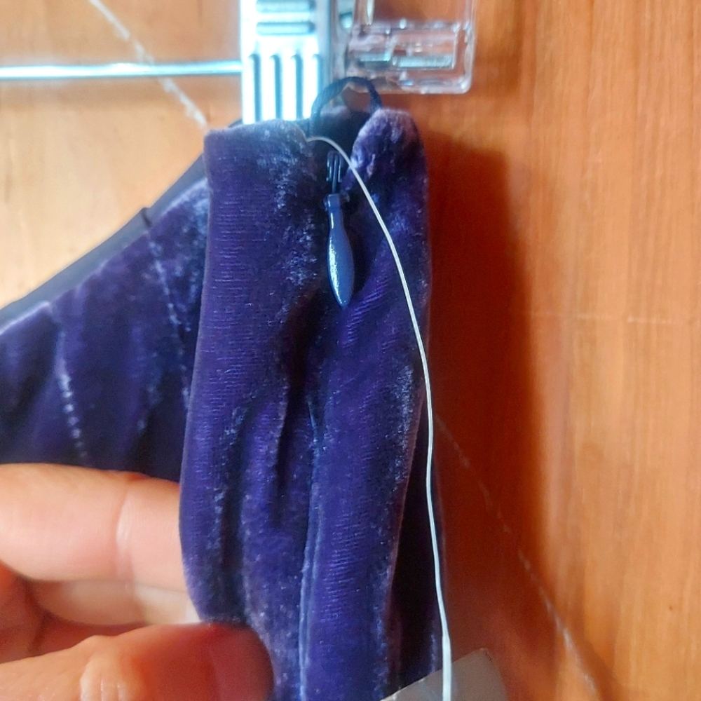 Nine West Vintage Purple Velvet Skirt - Picture 9 of 10
